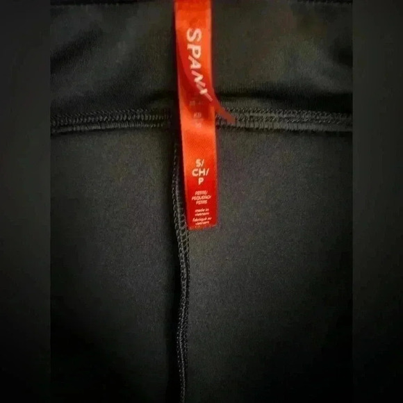 Spanx - Faux Suede Leggings - Navy Blue - Size Small - Picture 6 of 6